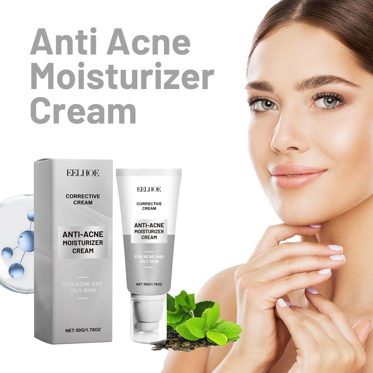 Hydrating Facial Moisturizer with Niacinamide & Hyaluronic Acid