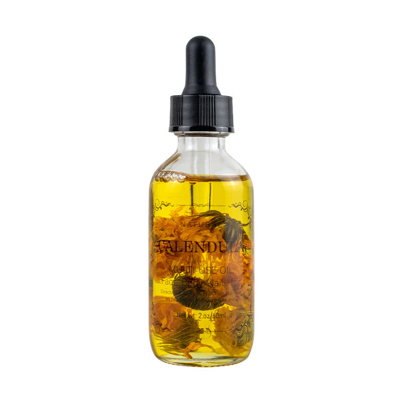 Massage Oil with Dried Flowers - Multi-Scent