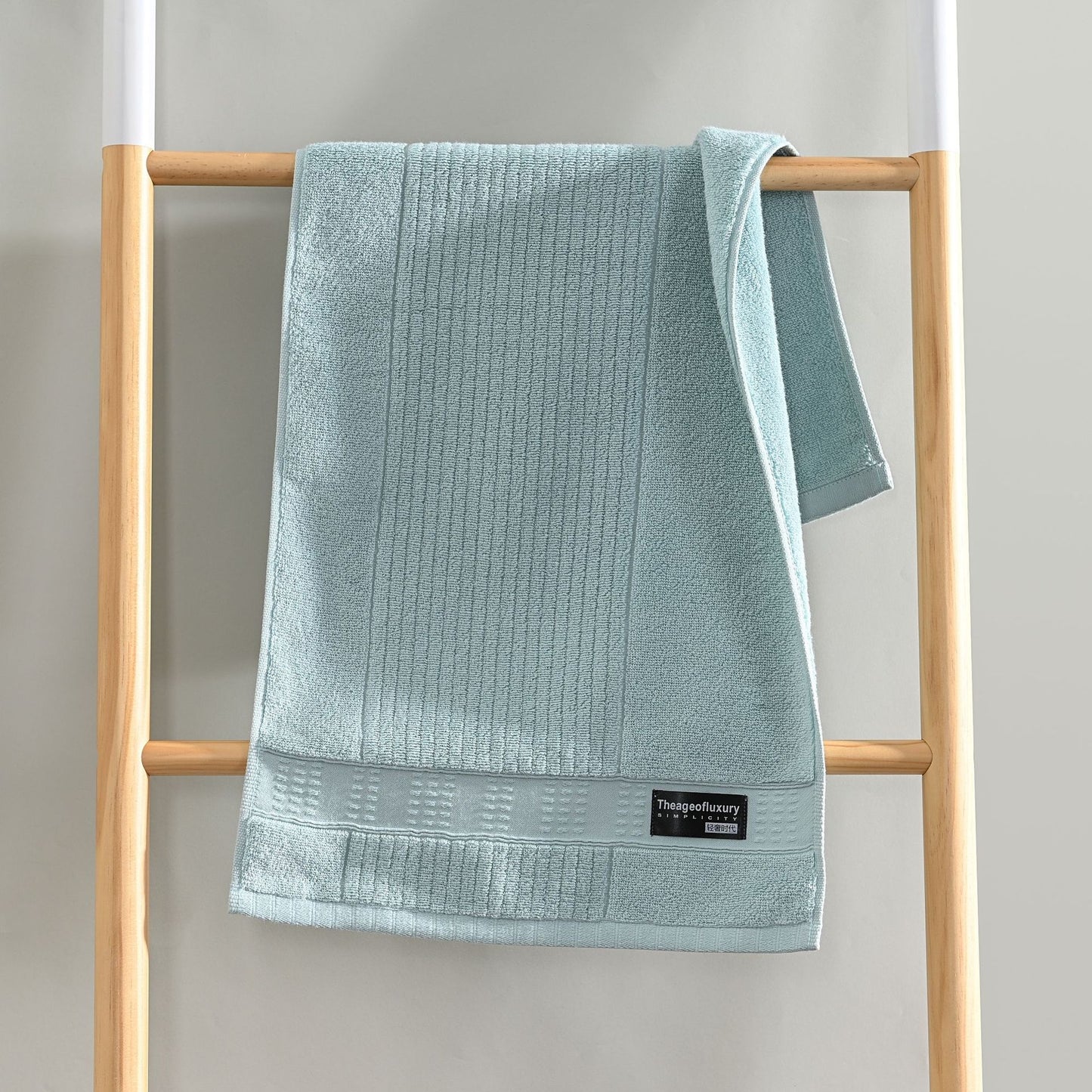 Pure Combed Cotton Jacquard Face Towel - Soft, All-Cotton Home Textile
