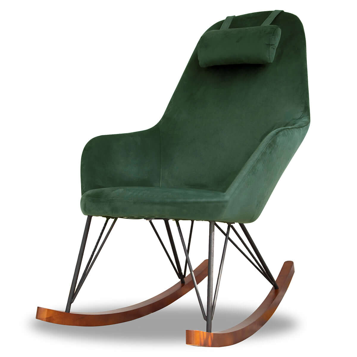 Chloe Mid Century Modern Rocker Livingroom And Bedroom Chair