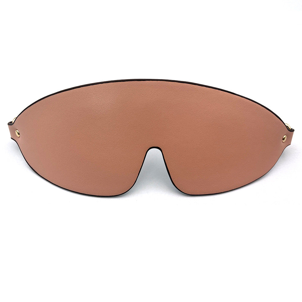 Blackout Leather Eye Mask for Sleep & Relaxation - Multiple Colors