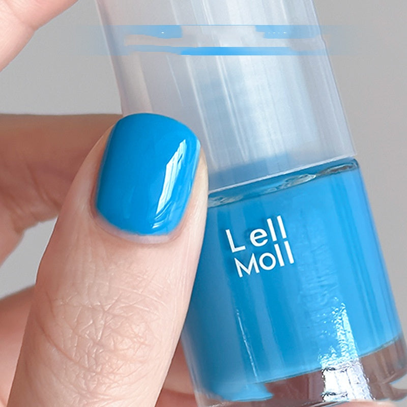 Water-Based Tearable Nail Polish - Quick-Drying & Odor-Free Formula