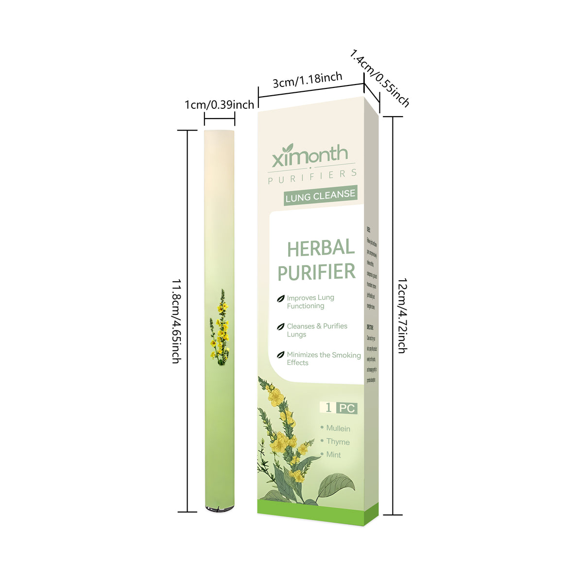 Breathing Relaxation Stick - Herbal Respiratory Care