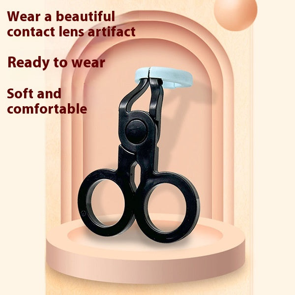 Portable Big Eye Contact Lens Clip Aid for Comfortable Wearing