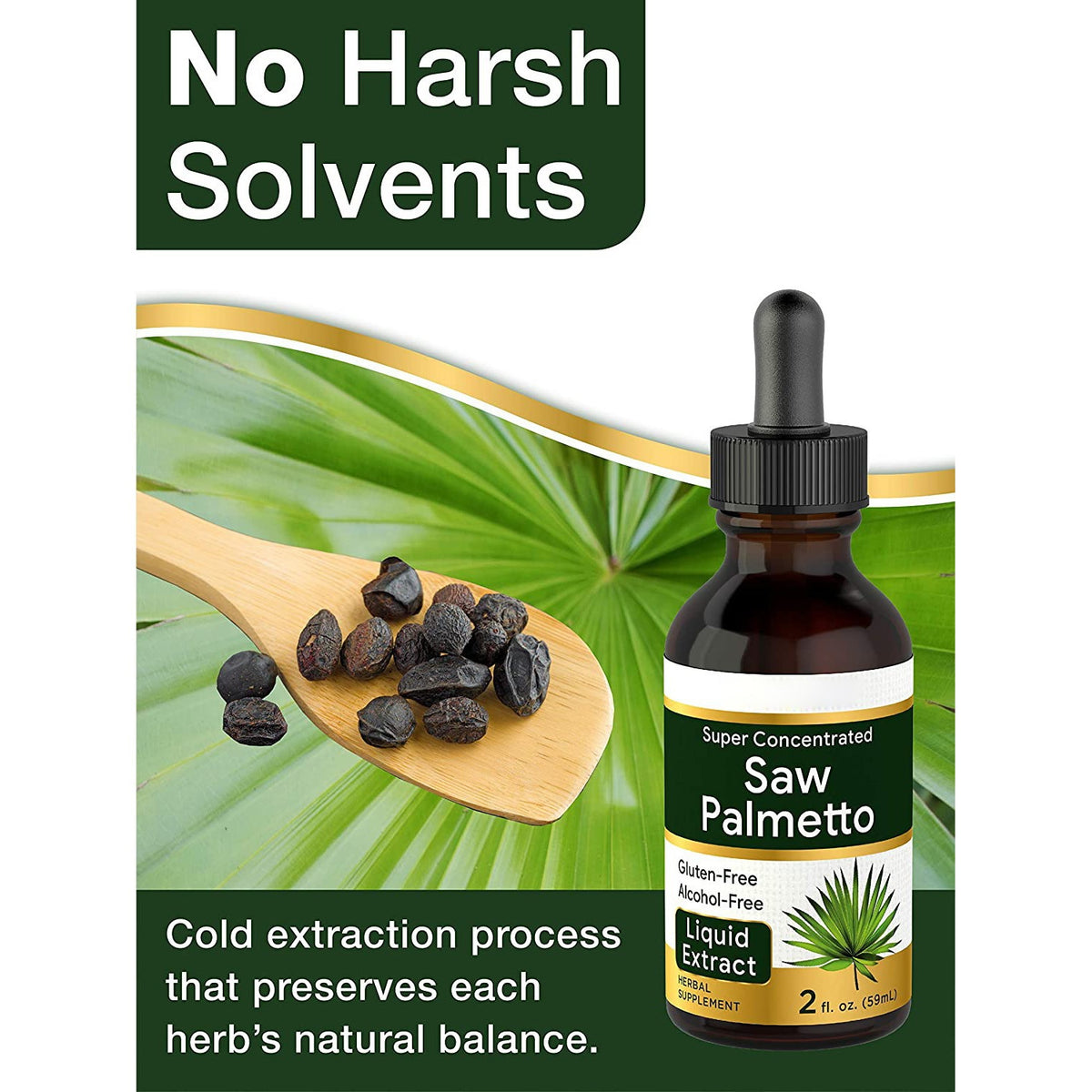 Saw Palmetto Electrolyte Drops - Bottled