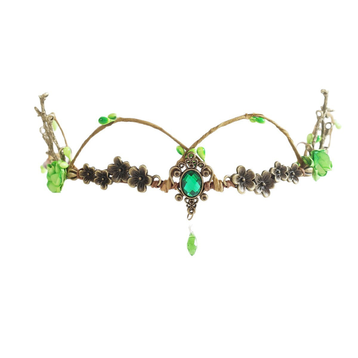Retro Mori Style Hair Headband - Handmade Alloy