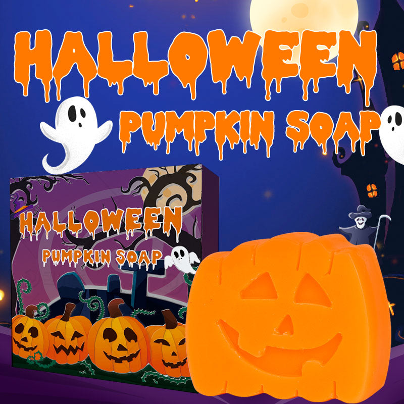Halloween Pumpkin Soap Bar - 100g