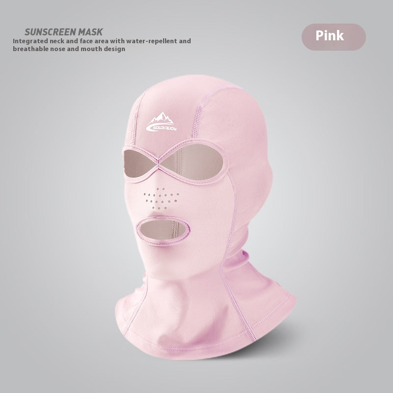 Full Face Swimming Sun Protection Head Cover - Multiple Colors