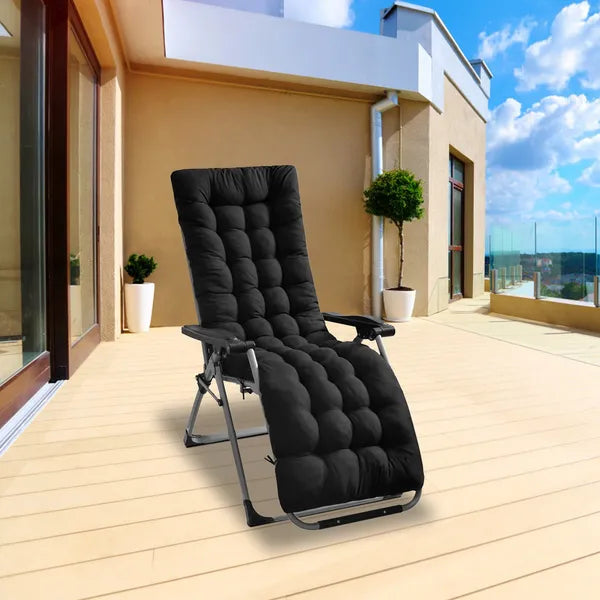 71x22in Outdoor Lounger Cushion for Recliners & Rocking Chairs