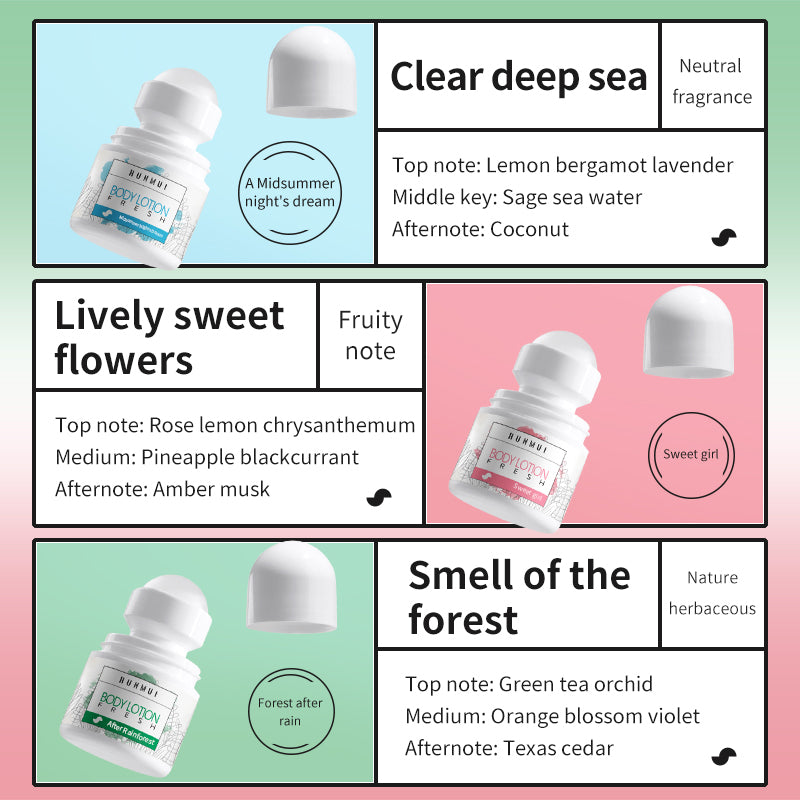 Roll-On Body Deodorant 30ml - All Variants Available