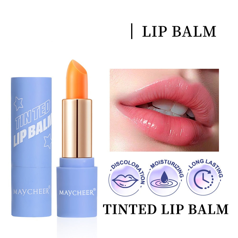Color-Changing Lip Balm Water Lipstick Moisturizing Lip Care Set