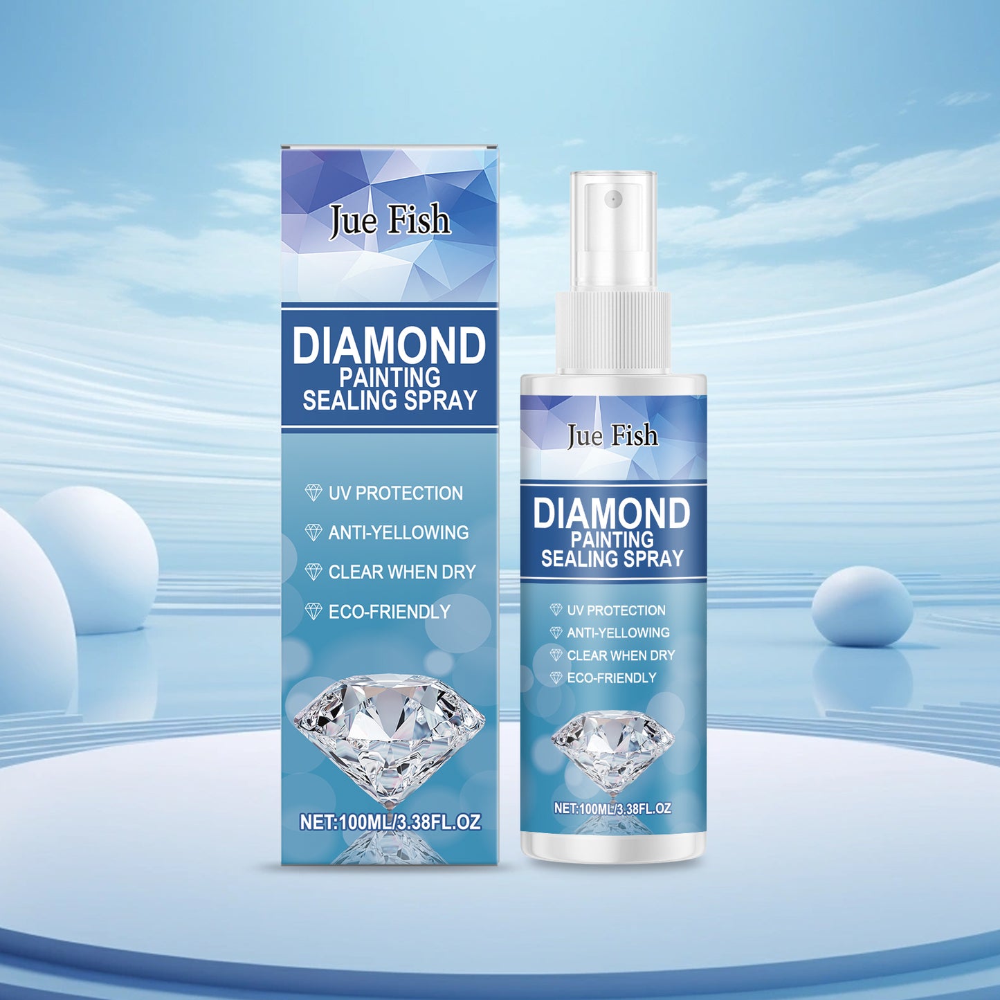 Diamond Painting Seal Spray - 100ml for Art & Craft Protection