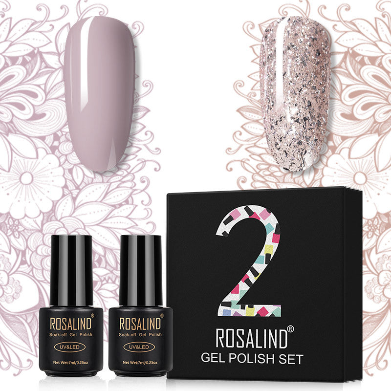 Nail Gel Base Coat - 2 Piece Set, 7ml Each