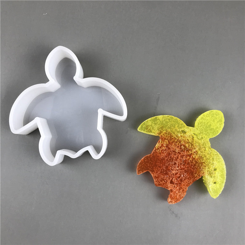 Star Aromatherapy Plaster Candle Silicone Mold - Irregular Shape, White