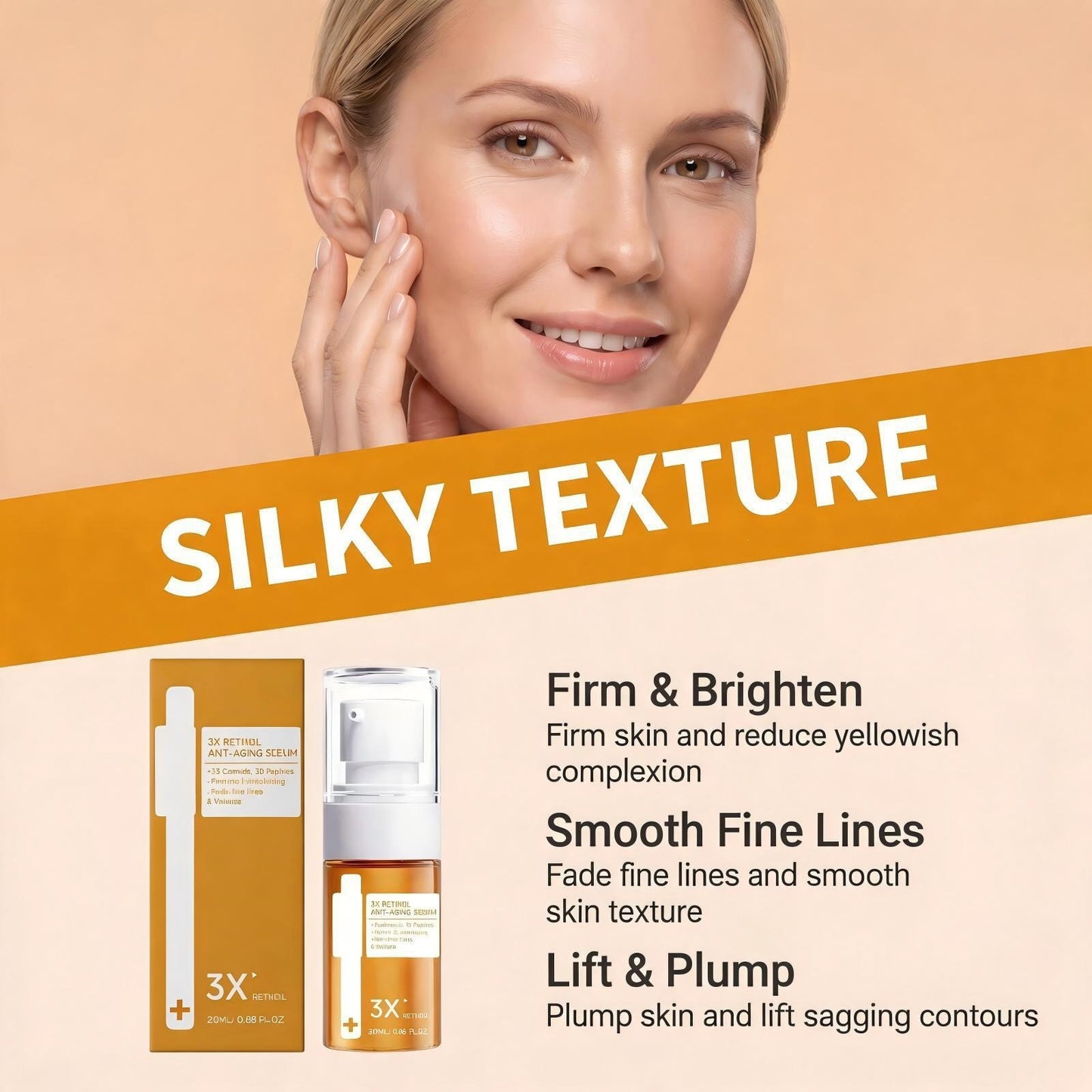Retinol Anti-Aging Serum 20ML - Skin Rejuvenation & Wrinkle Reduction
