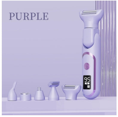 5-Head Electric Hair Removal Trimmer for Women