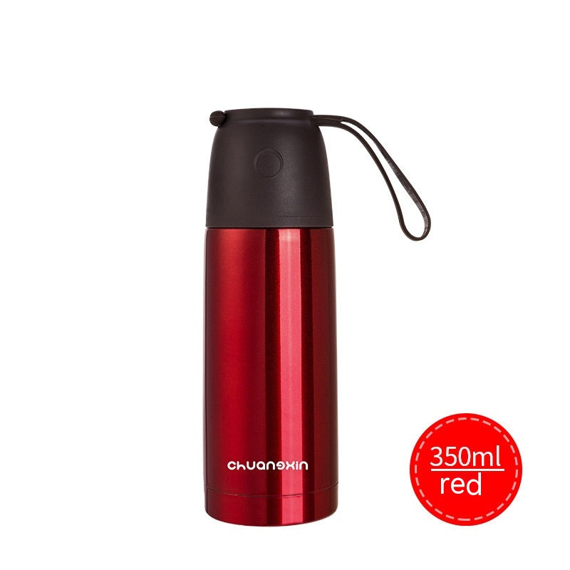 Insulated Stainless Steel Thermos Cup with Large Capacity - Multiple Colors