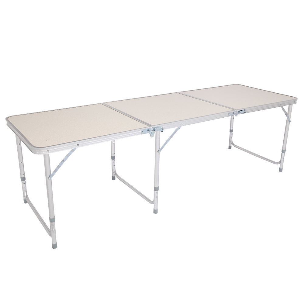 6ft Aluminum Alloy Folding Table - Outdoor & Camping Use