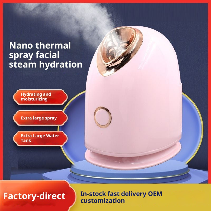 Hot and Cold Facial Vaporizer Nano Spray Skin Care Tool with 3 Gears