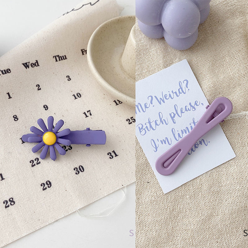 Purple Hairpin Set - 5 Pieces