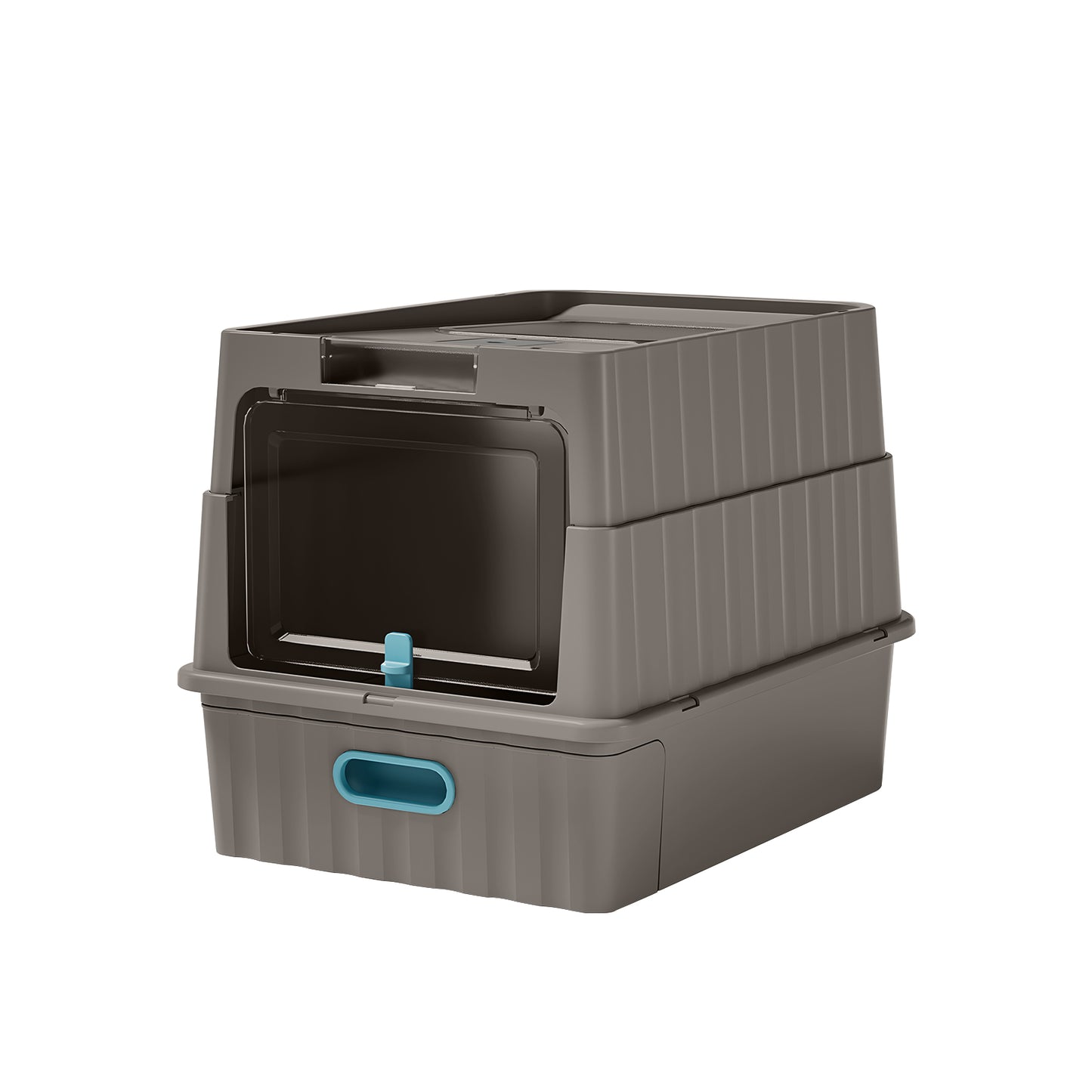 Drawer Cat Litter Box - Self Pickup Pet Furniture for Cats
