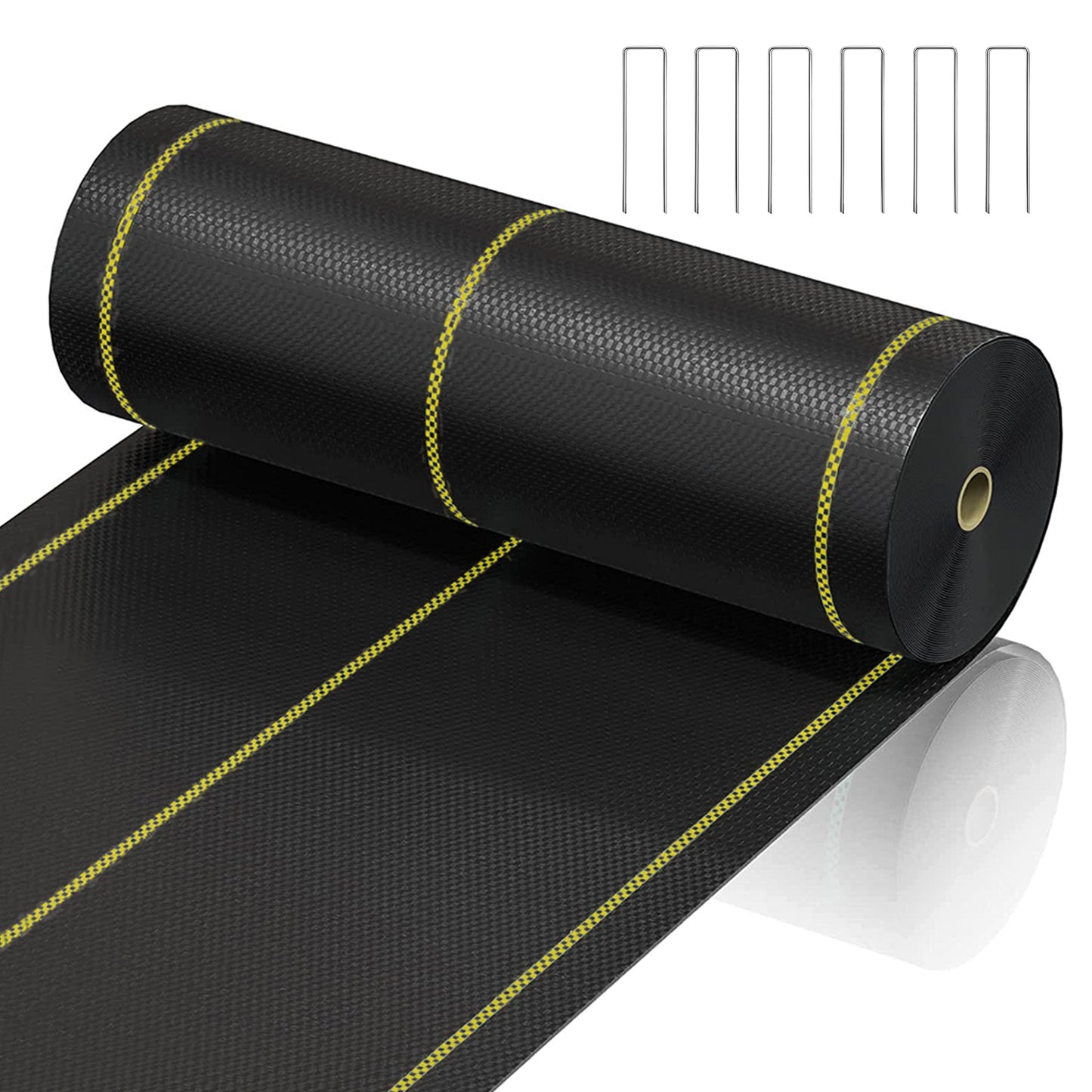 Black Weed Control Landscape Fabric for Garden and Landscaping