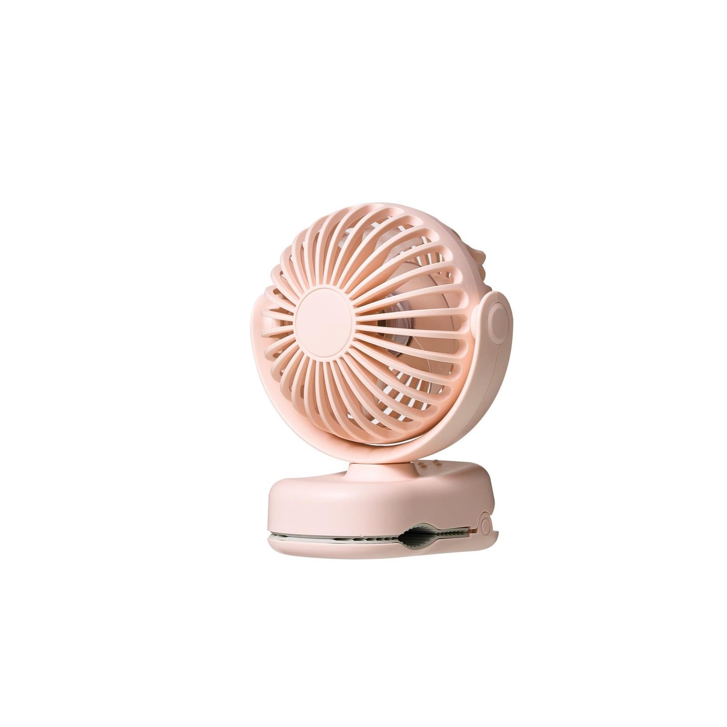 USB Clip-On Fan with 360° Adjustable Head Rechargeable Battery Quiet Operation
