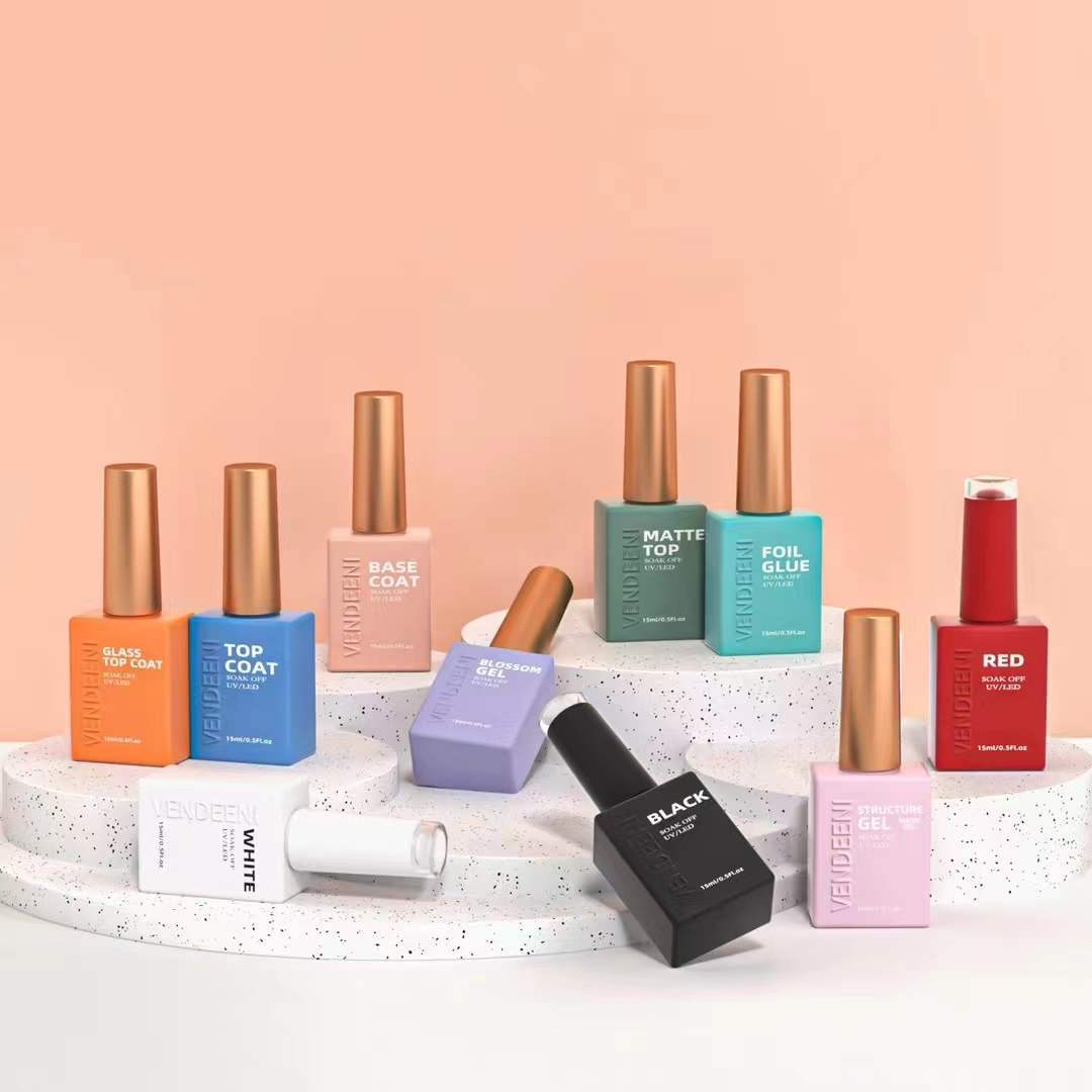 Nail Primer Seal Set for Nail Art and Care - Multiple Colors Included