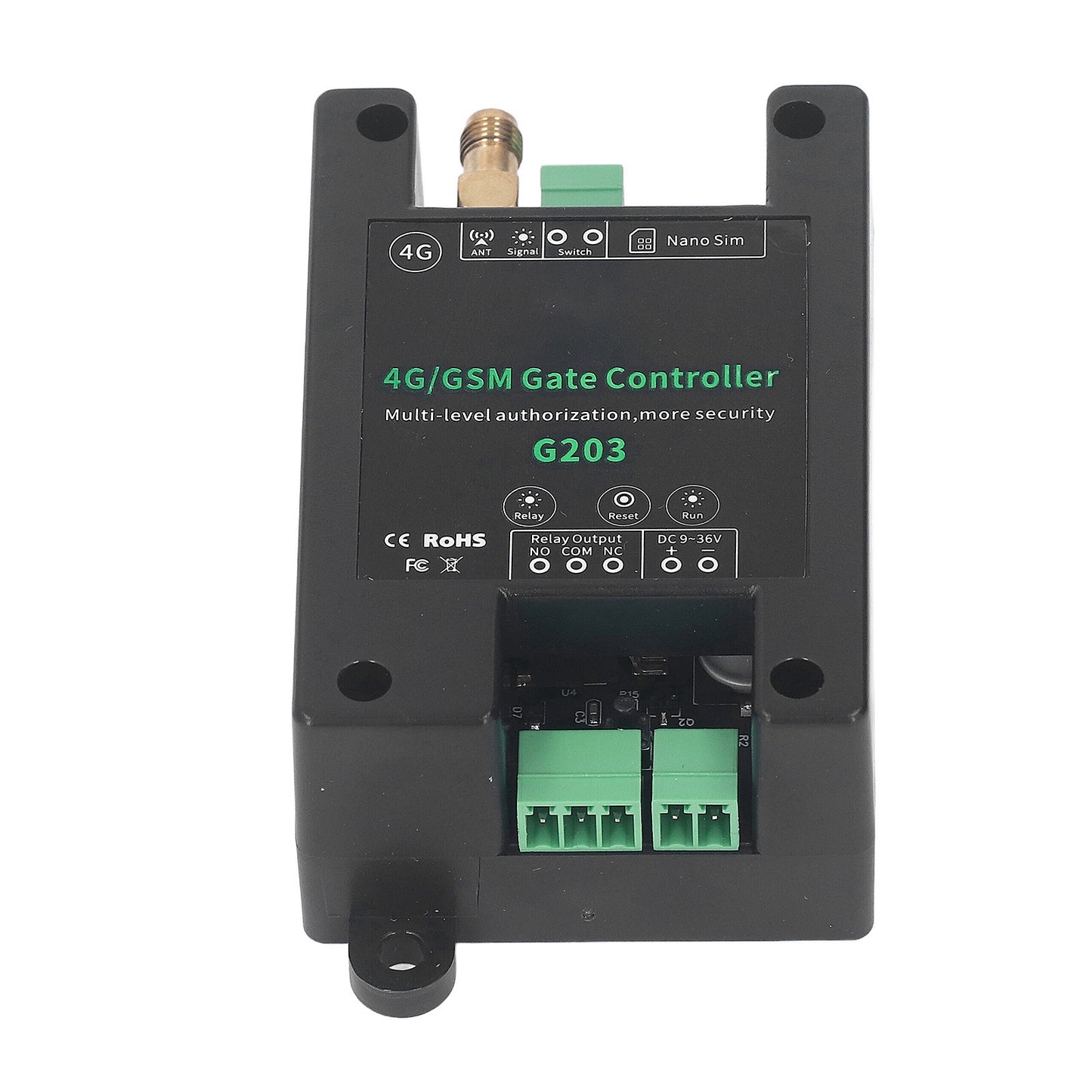G203 GSM Gate Opener - 3G/4G Remote Controller for Garage Doors