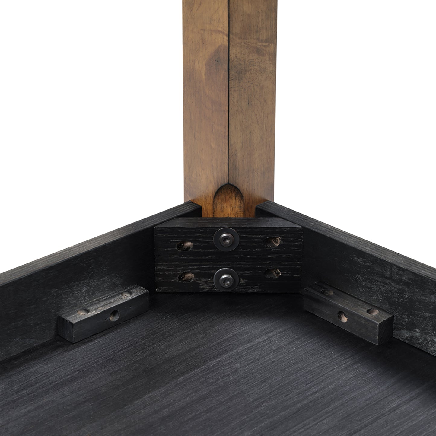 Compact Oak Square Dining Table - Seats 4, Easy Assembly