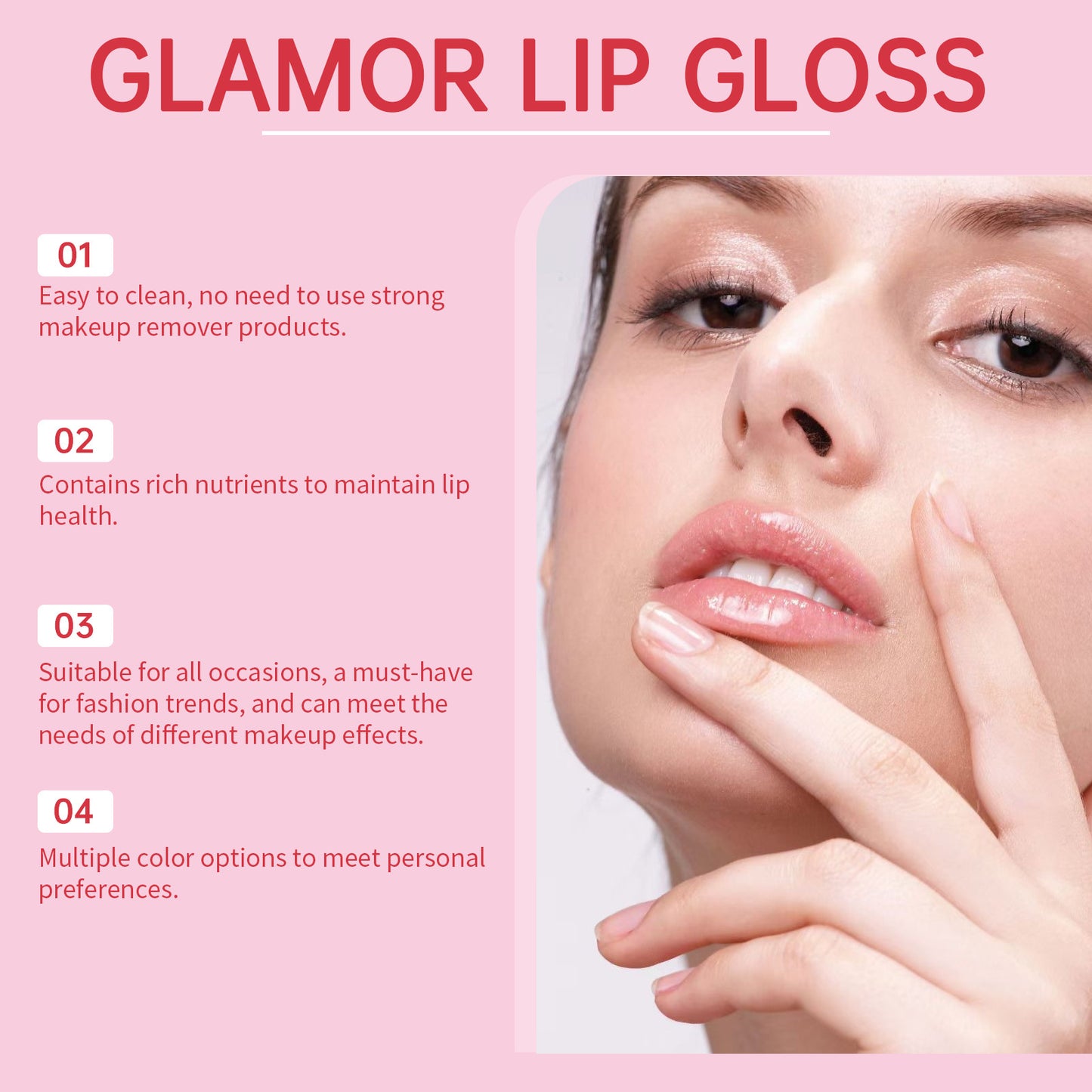 Long-Lasting Bright Lipstick - Soft & Elegant Makeup for Women 4ml
