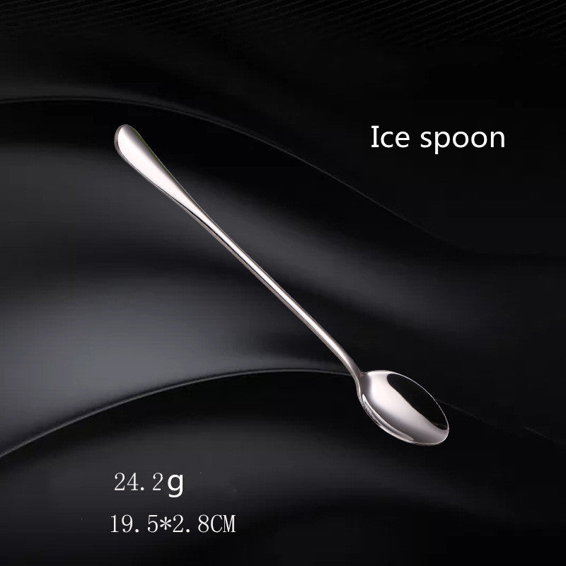 Stainless Steel Cutlery Set with Fork and Spoon - Western Style Kitchen Utensils