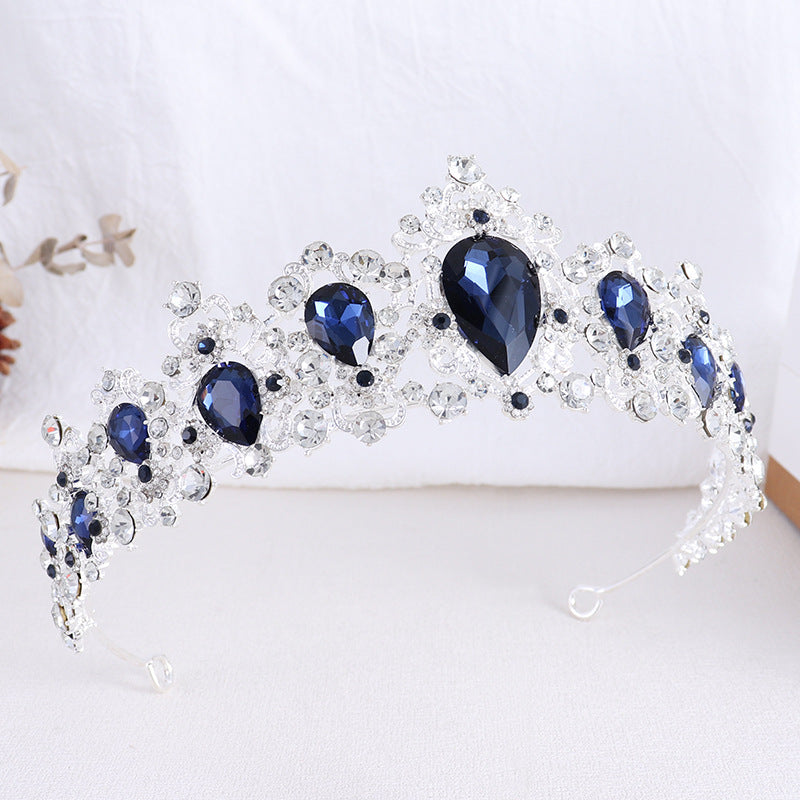 Baroque Rhinestone Bridal Crown