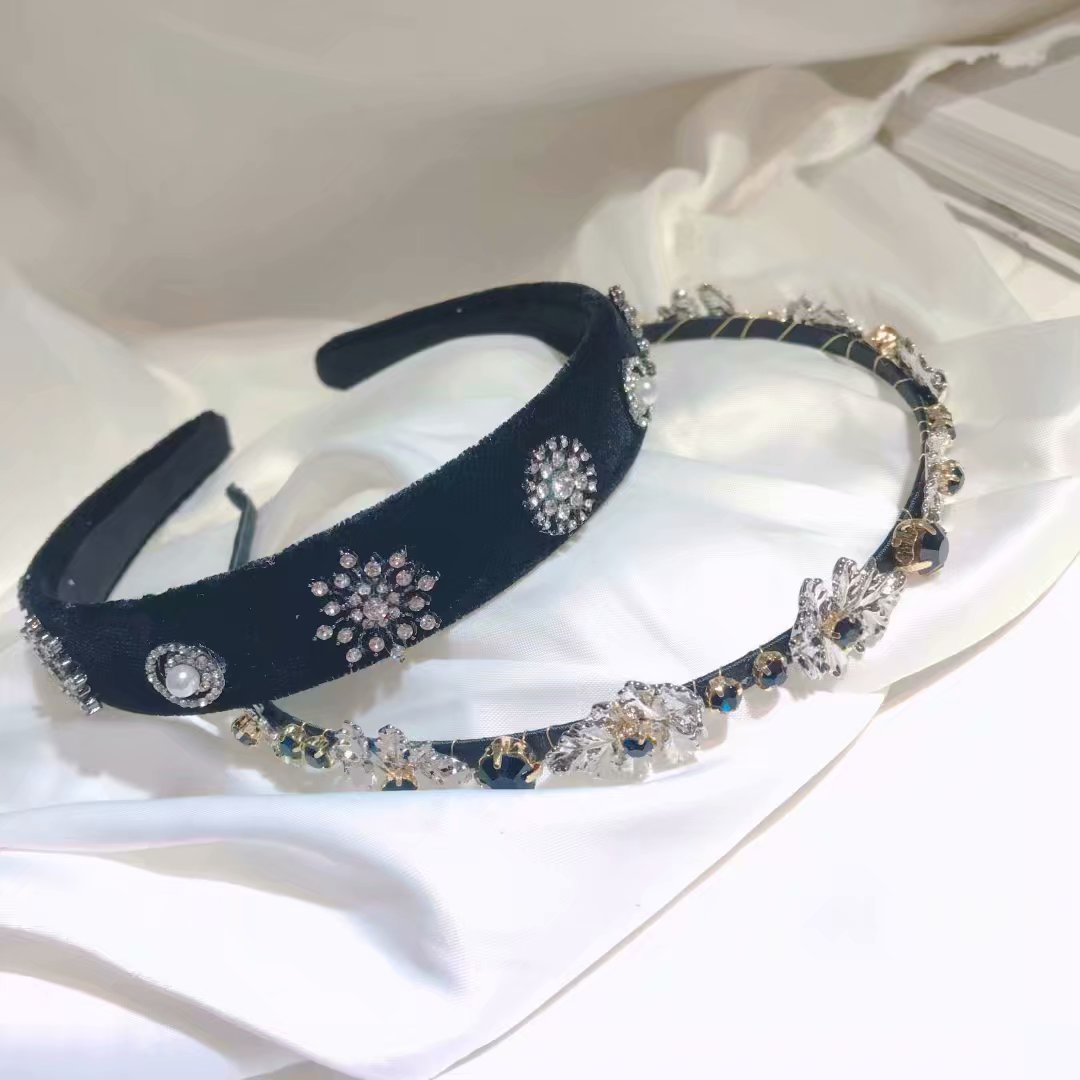 Women's Velvet Headband, Korean Style Hair Accessory