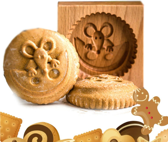 Cookie Cutter & Stamp Set for Baking - Provance Rose Style, Multiple Variants