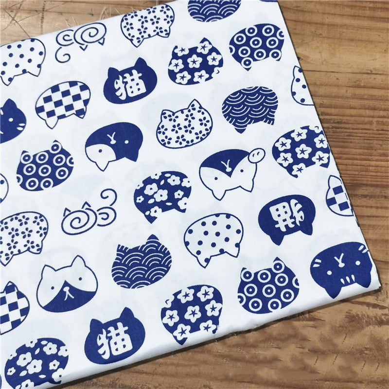 Cotton Twill Fabric for Sewing Crafts Bedding Curtains and Pet Accessories - 10M