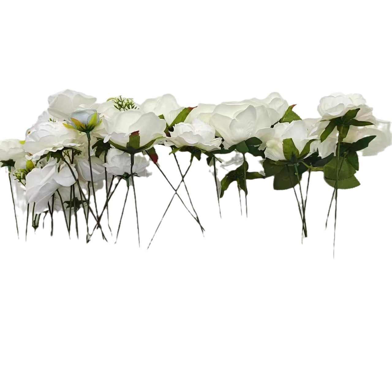Silk Flower Wedding Table Vase Decor for Home & Banquet Events