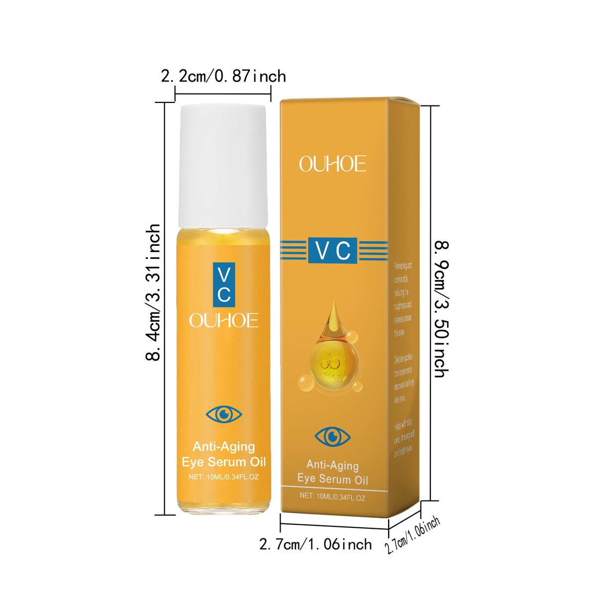 Eye Firming Essence Oil 10ml for Skin Care & Brightening - Nourishing Eye Serum