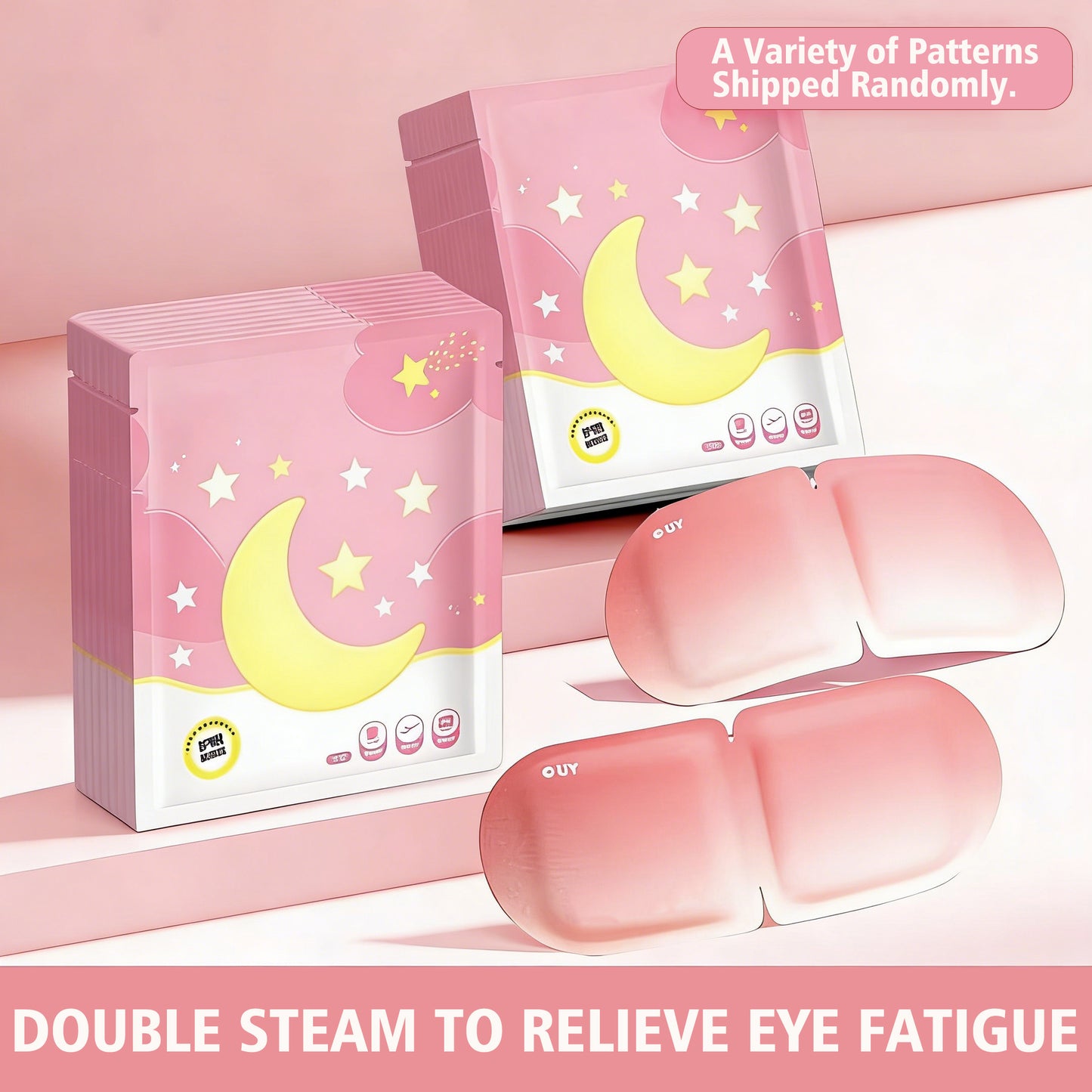 10 Pcs Heated Steam Eye Masks for Fatigue Relief & Better Sleep