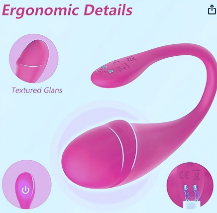 Wearable APP Remote Control Vibrator - G Spot Stimulator with 9 Modes