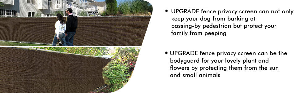 8x50ft Privacy Fence Screen - Sun-Resistant HDPE Garden Barrier, Multiple Colors