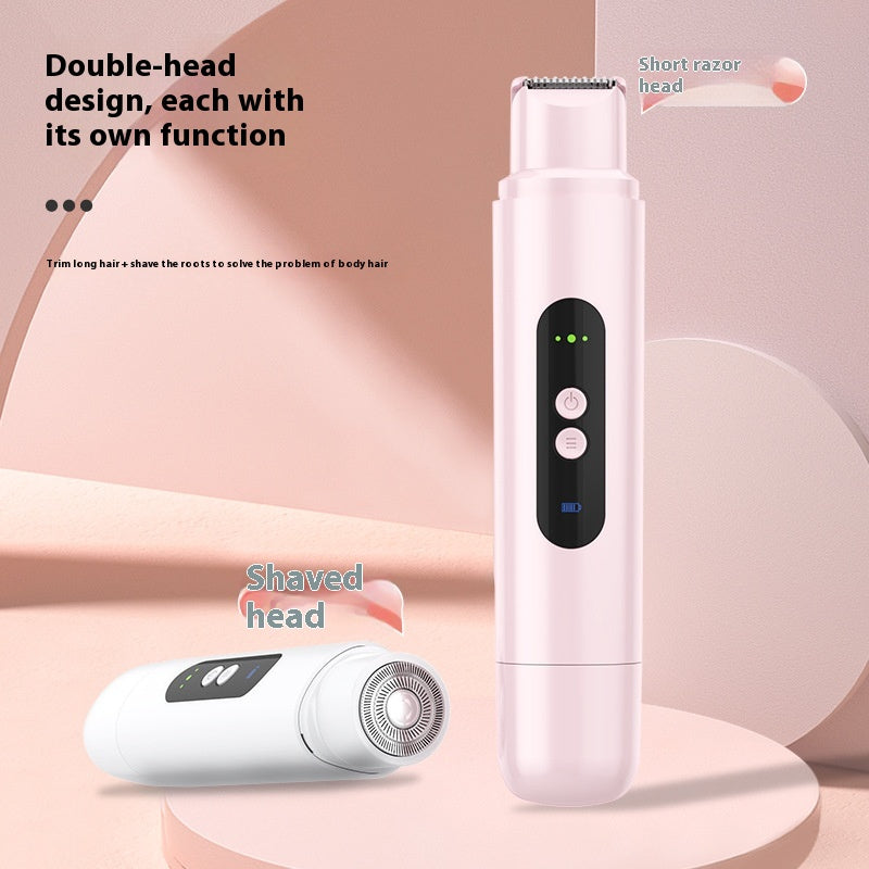 Portable Electric Body Hair Trimmer - USB Rechargeable