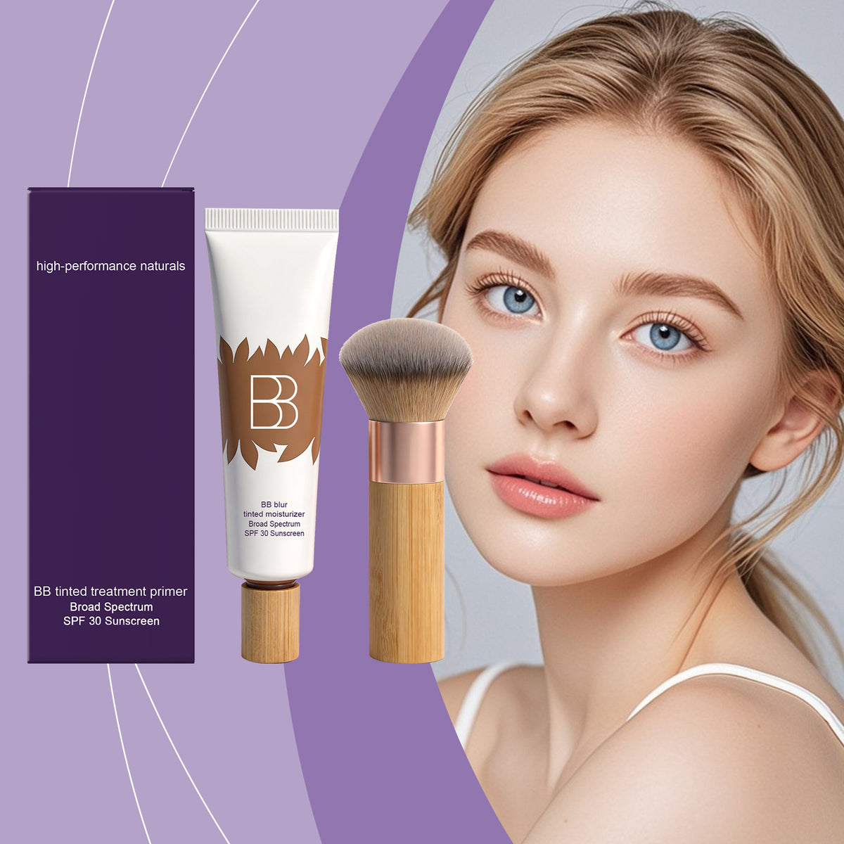 Waterproof Concealer BB Cream Makeup Set - 30ml