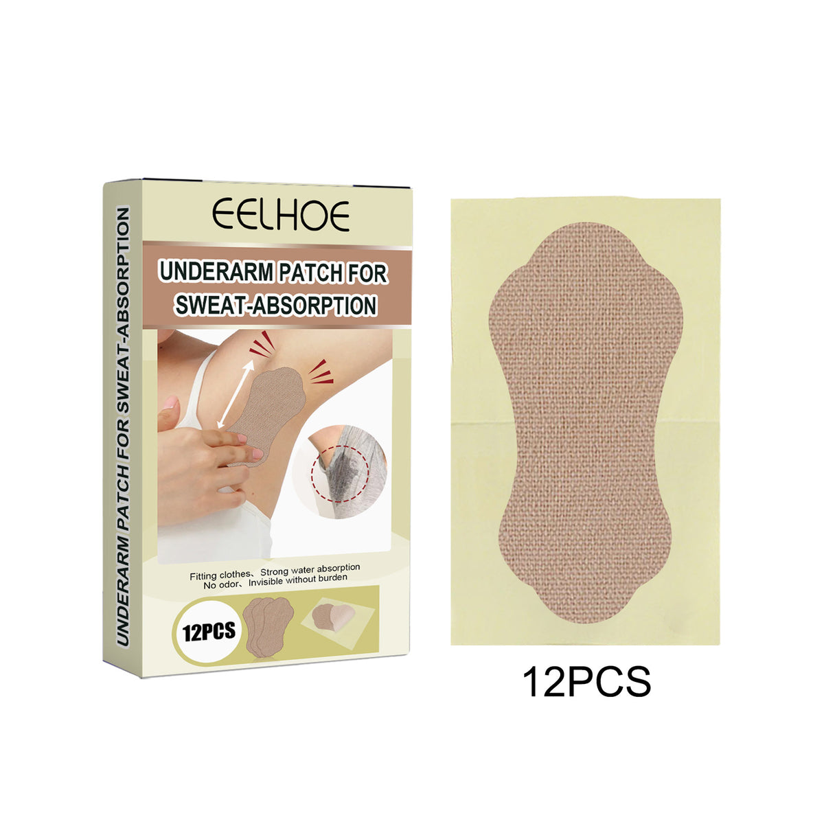 Armpit Sweat Stick Invisible Long-lasting Ultra-thin