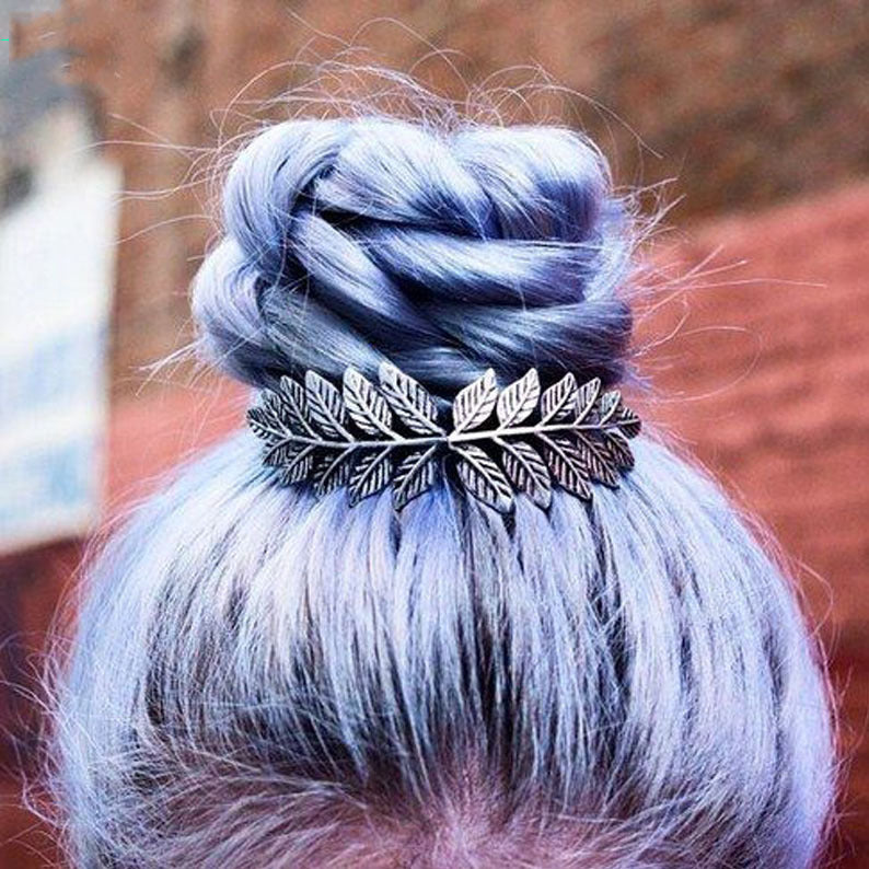 Vintage Hair Comb with Leaf Design - Wedding & Bridal Hair Accessories