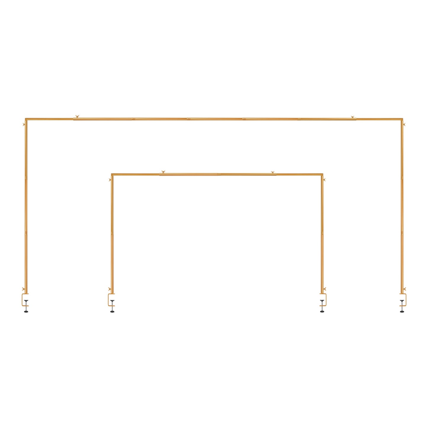 Adjustable Table Rod Stand with Clamps - Balloon Garland Decor