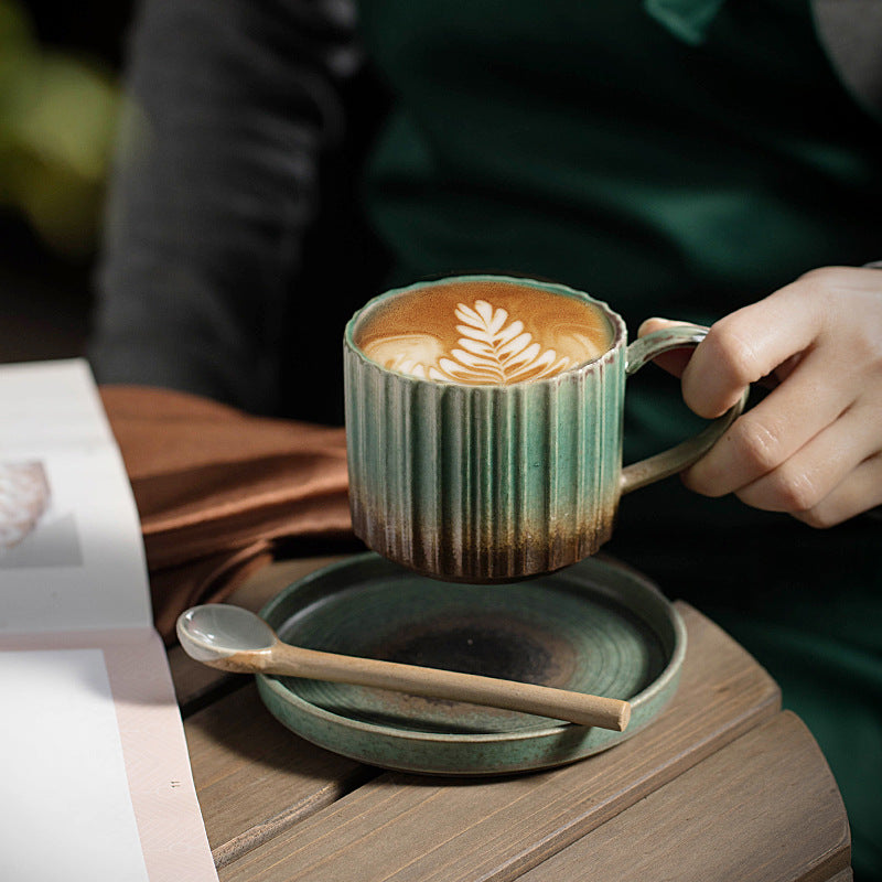 Ceramic Coffee Set - Multiple Colors & Capacity - Home Kitchen Drinkware