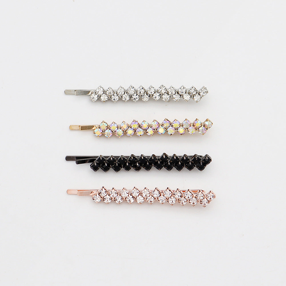 Rhinestone Hairpin Headdress for Women - Elegant Hair Accessory