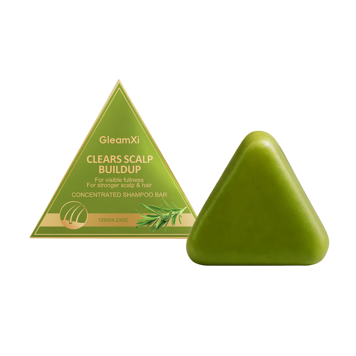 Rosemary Amino Acid Shampoo Bar - 120G Organic Hair Cleansing Soap