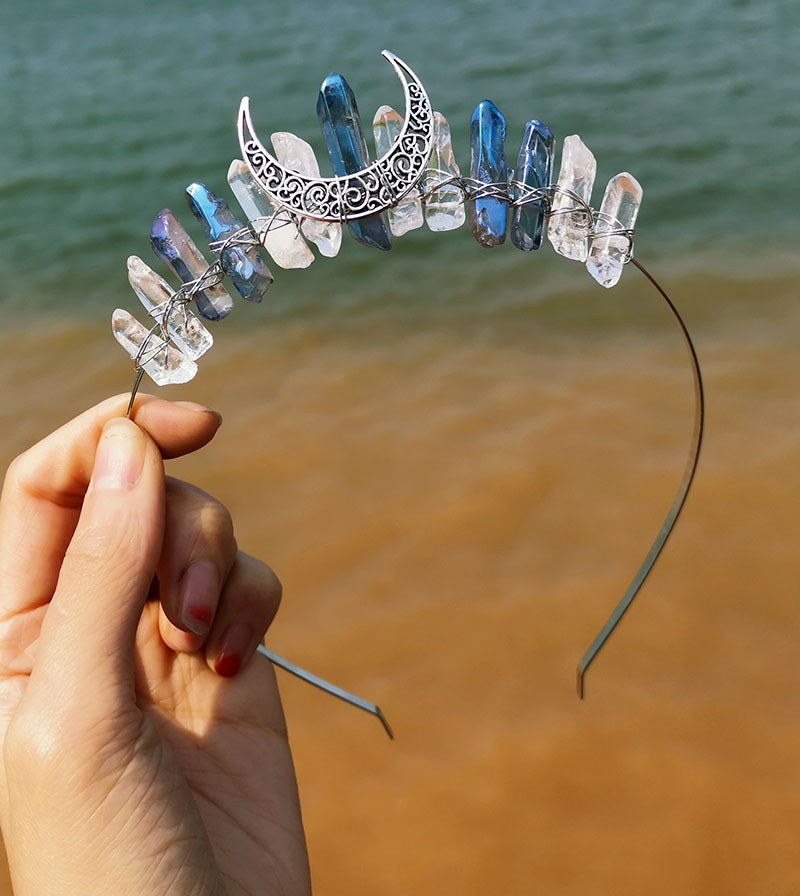 Witch Moon Crystal Headband